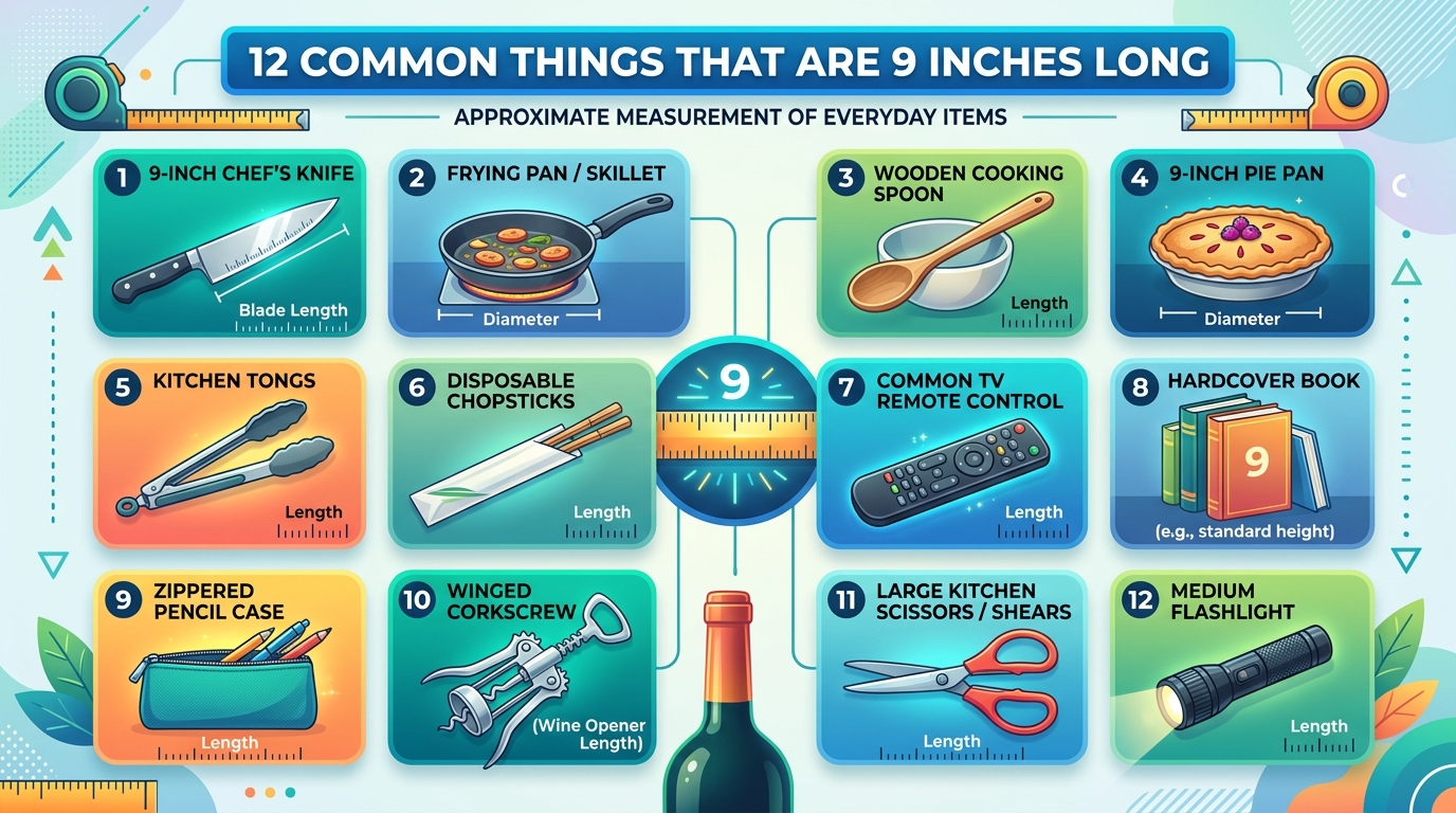 That Are 9 Inches Long