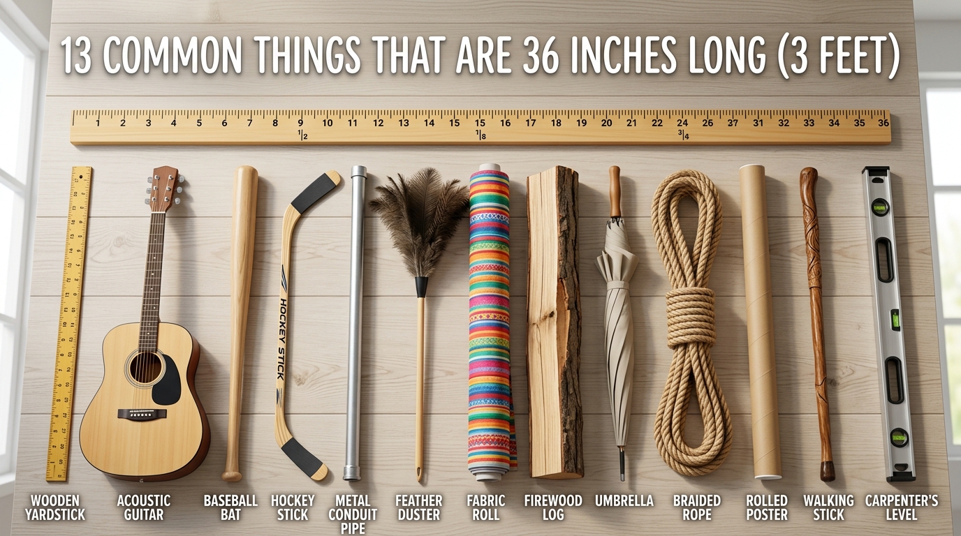 That Are 36 Inches Long or Big