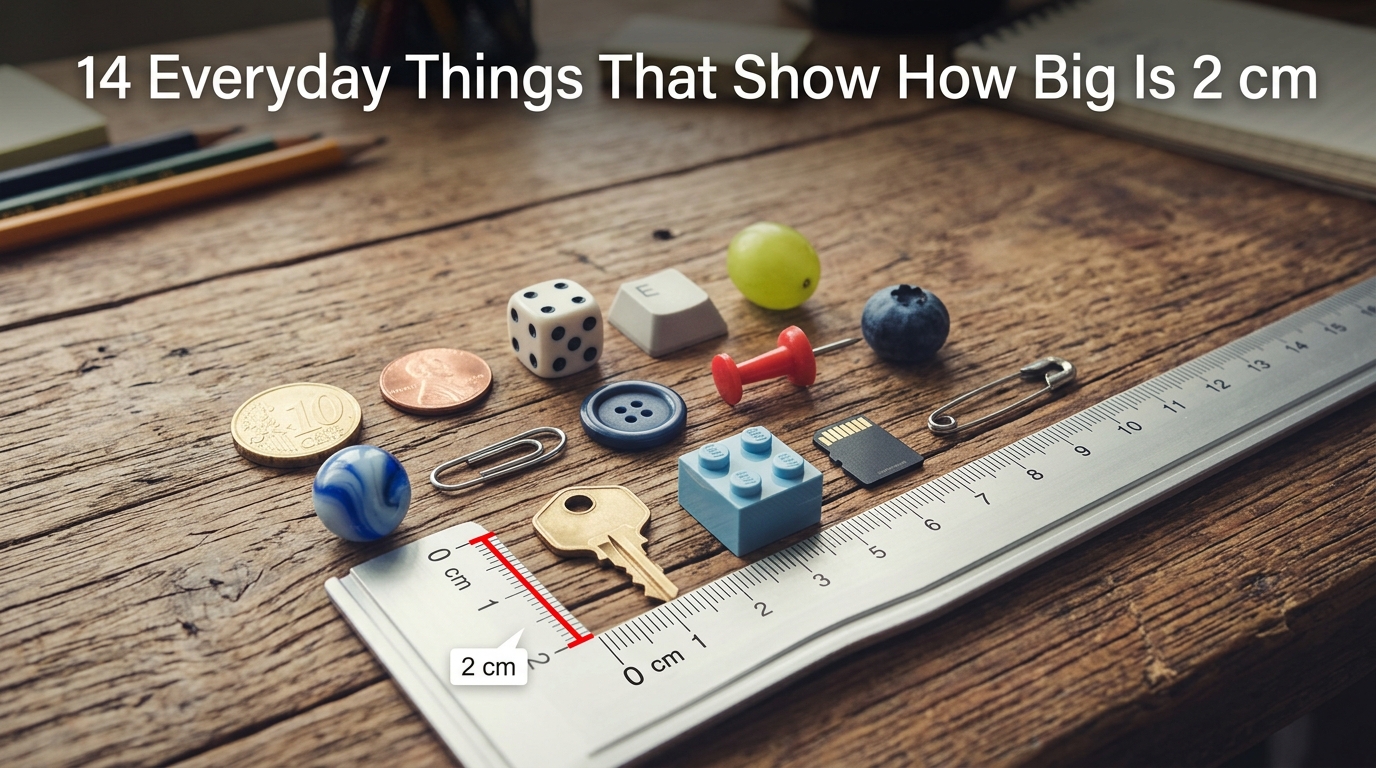 14 Everyday Things That Show How Big Is 2 cm (In Ways You’d Never Expect)