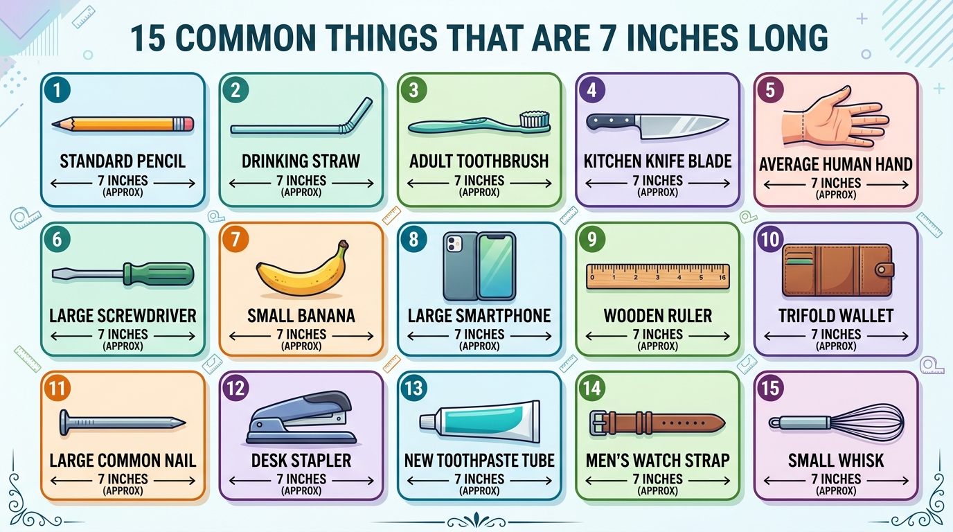 7 Inches Long