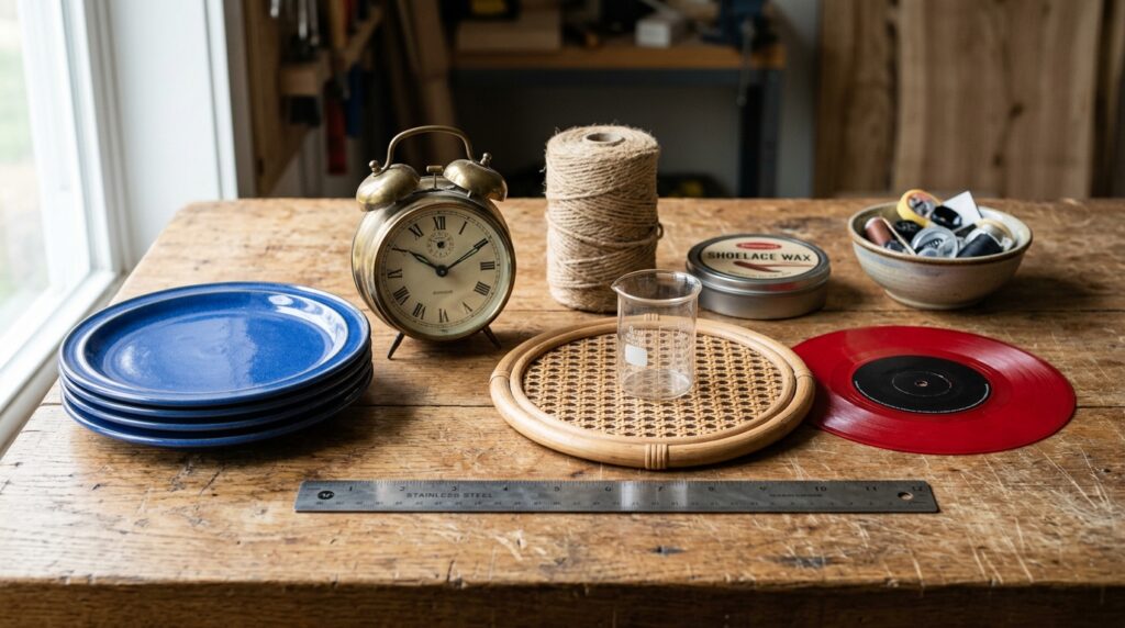 Circular Objects With an 8 Inch Diameter