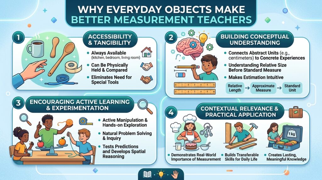 Why Everyday Objects Make Better Measurement Teachers