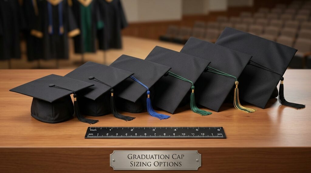Graduation Caps the Same Size