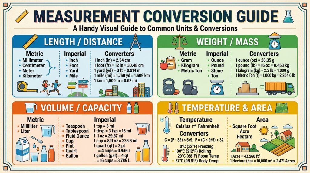 Measurement Conversion Guide