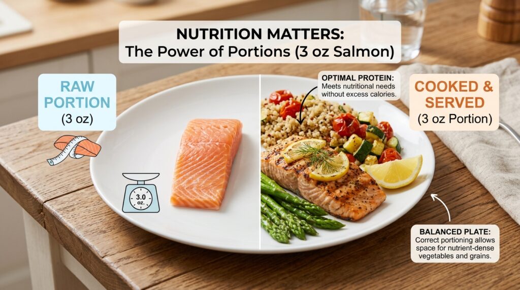 Nutrition, health, and why 3 ounces matters more than it looks