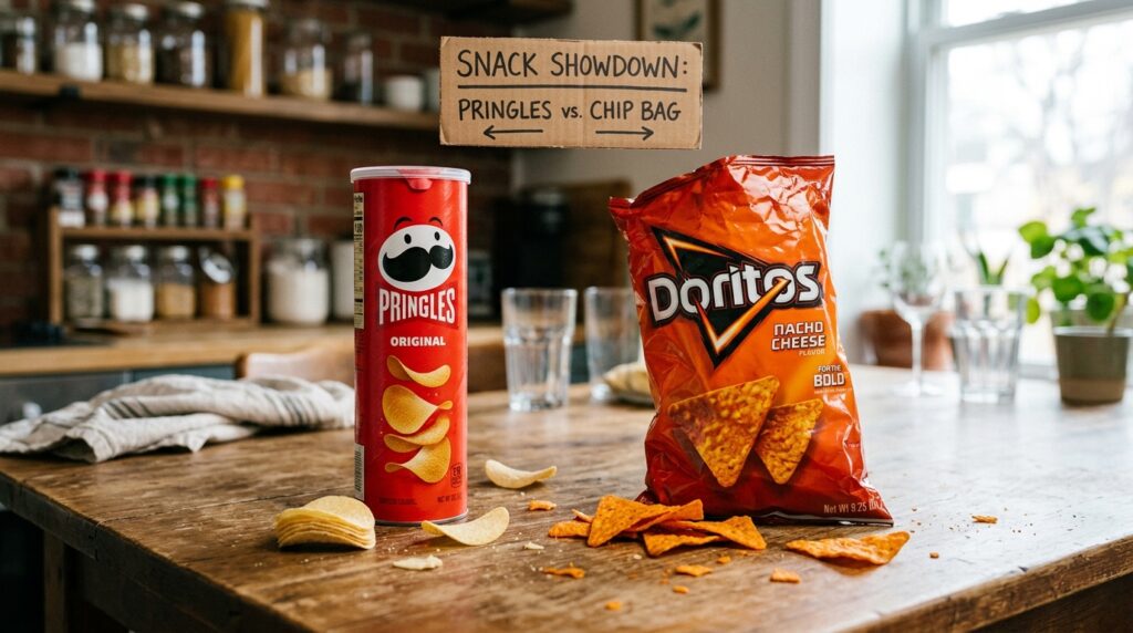 Pringles Can Vs Chip Bag