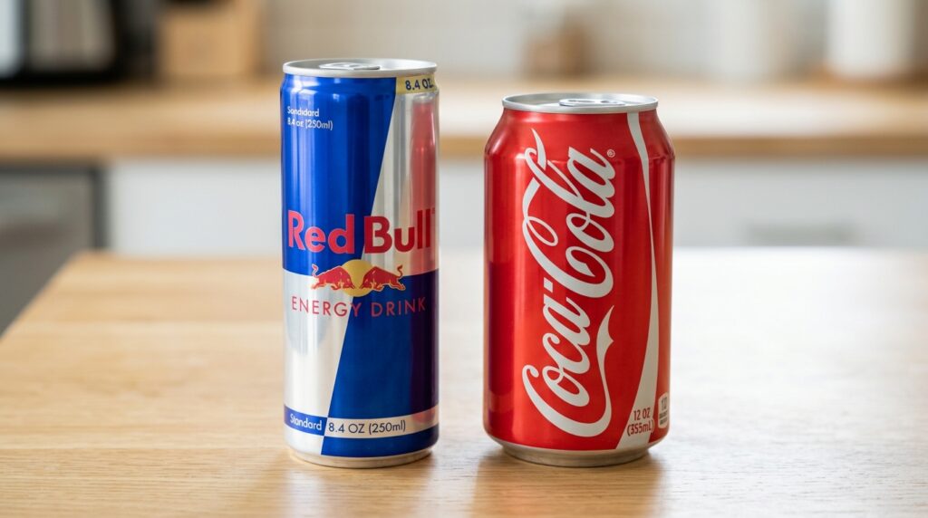 Red Bull Can Compared To Other Beverage