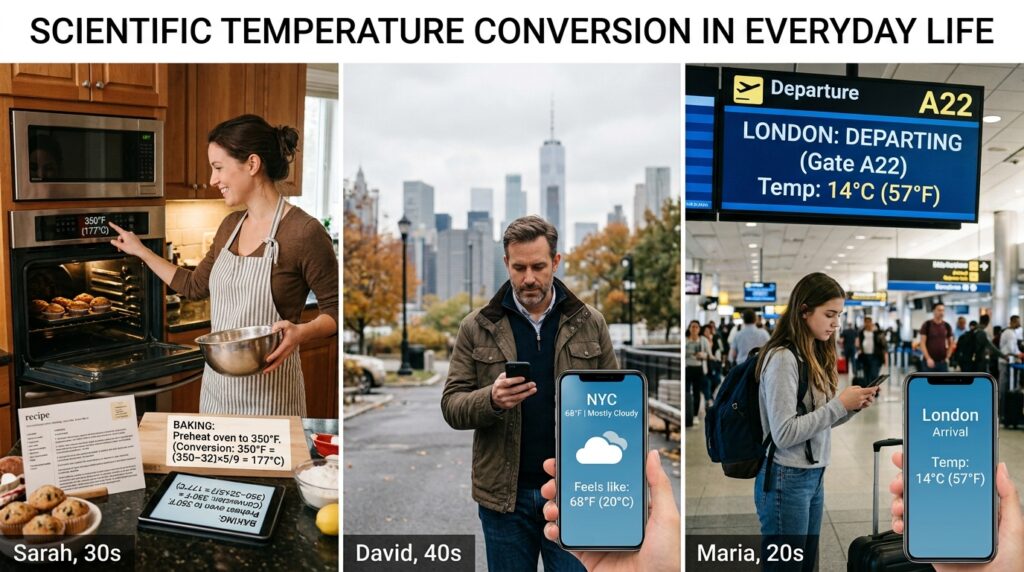 Scientific Temperature Conversion in Everyday Life