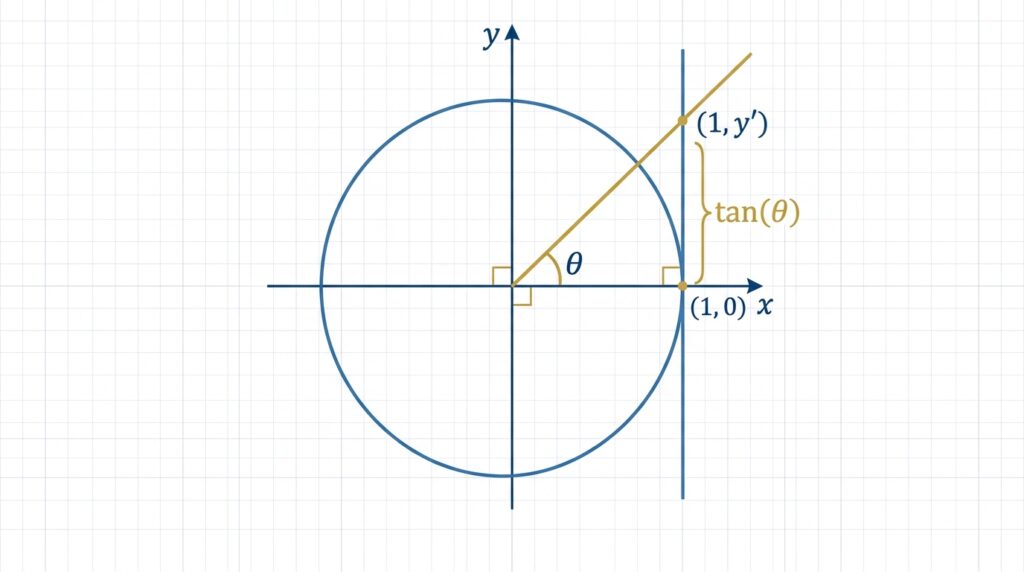 Why the Tangent Function Matters on the Unit Circle