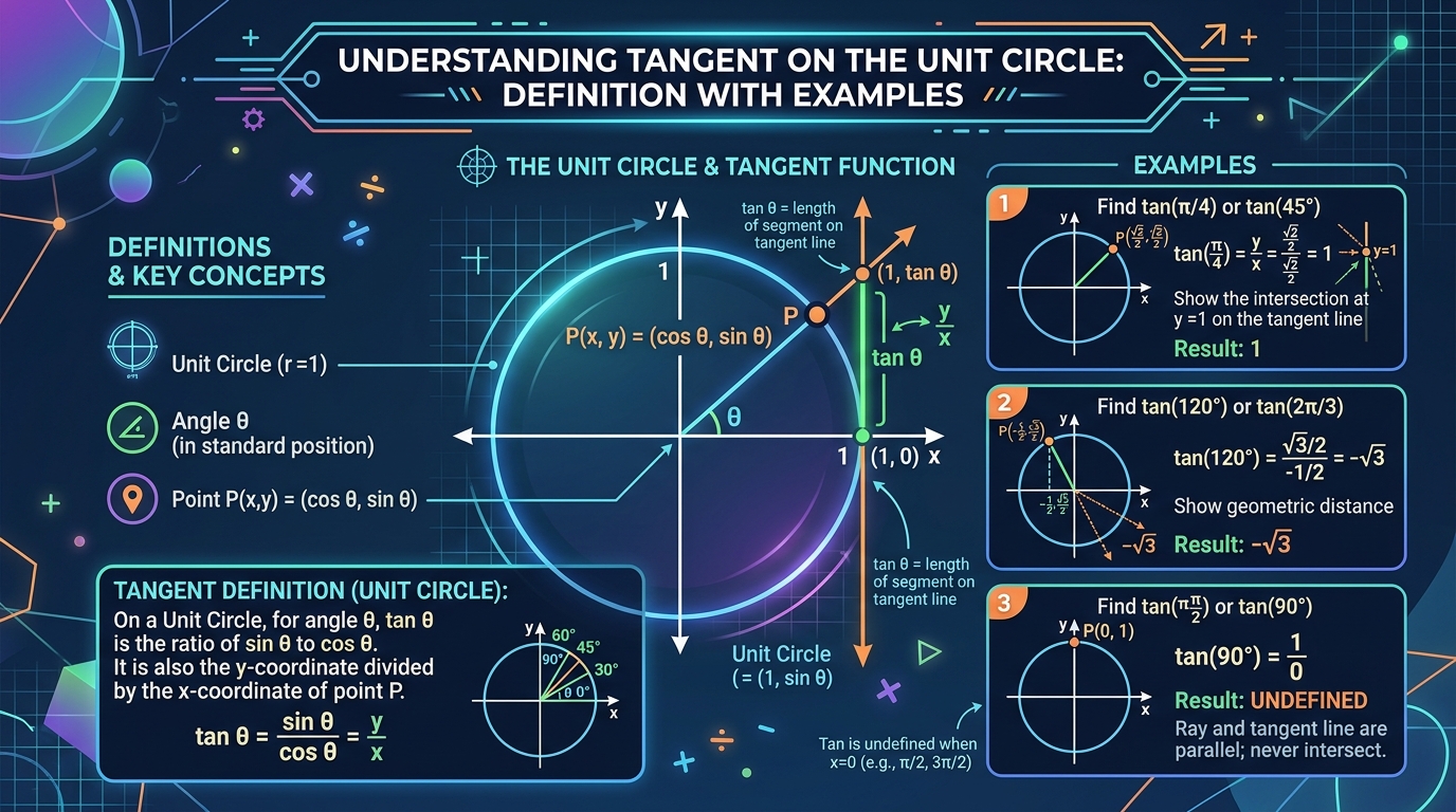Unit Circle With Tangent Definition With Examples…_202606282150