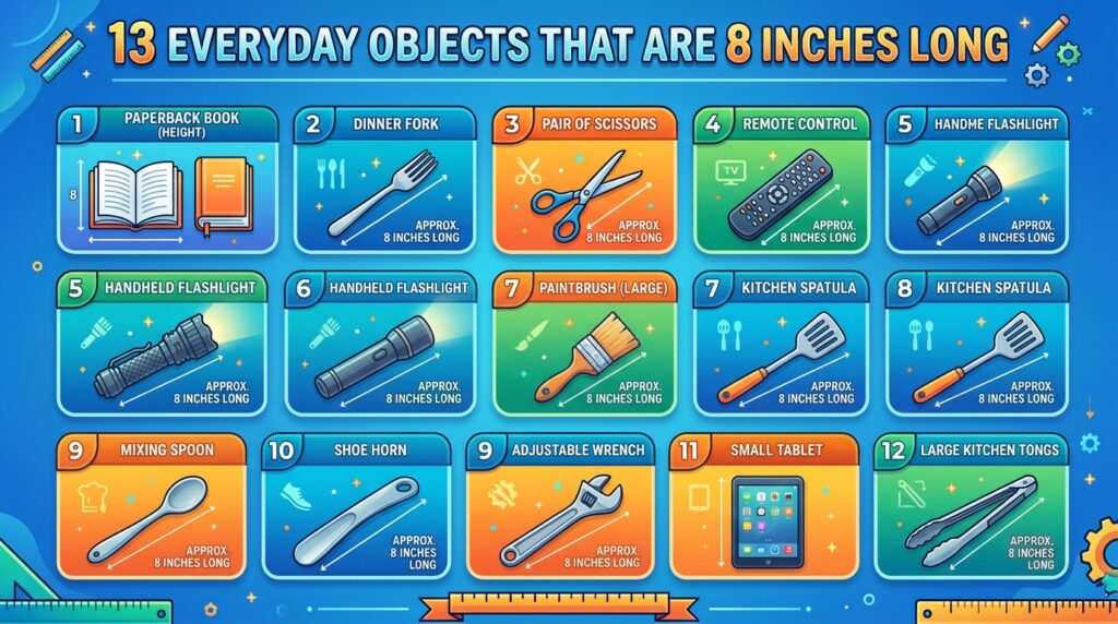 13 Everyday Objects That Are 8 Inches Long