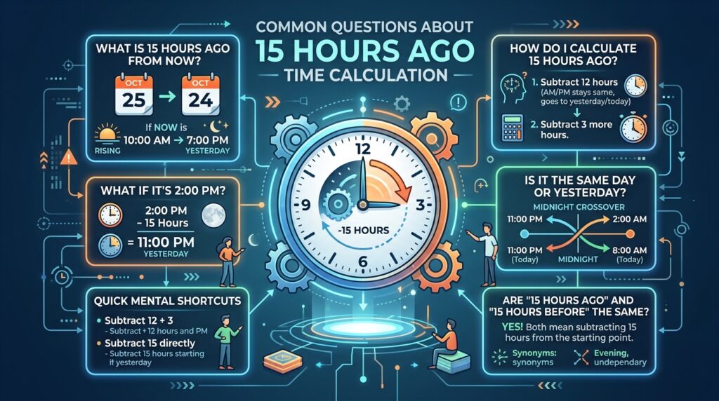 Common Questions About 15 Hours Ago Time Calculation