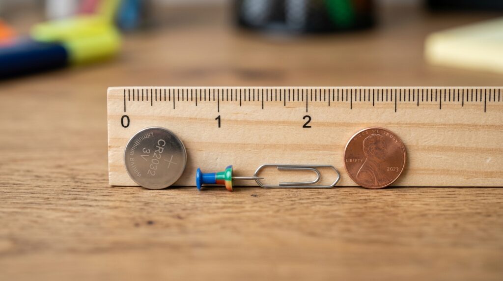 How big is 2 cm compared with everyday objects you ignore