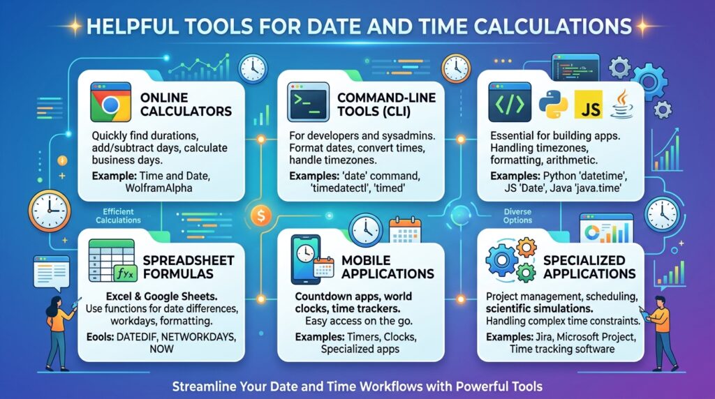 Helpful Tools for Date and Time Calculations