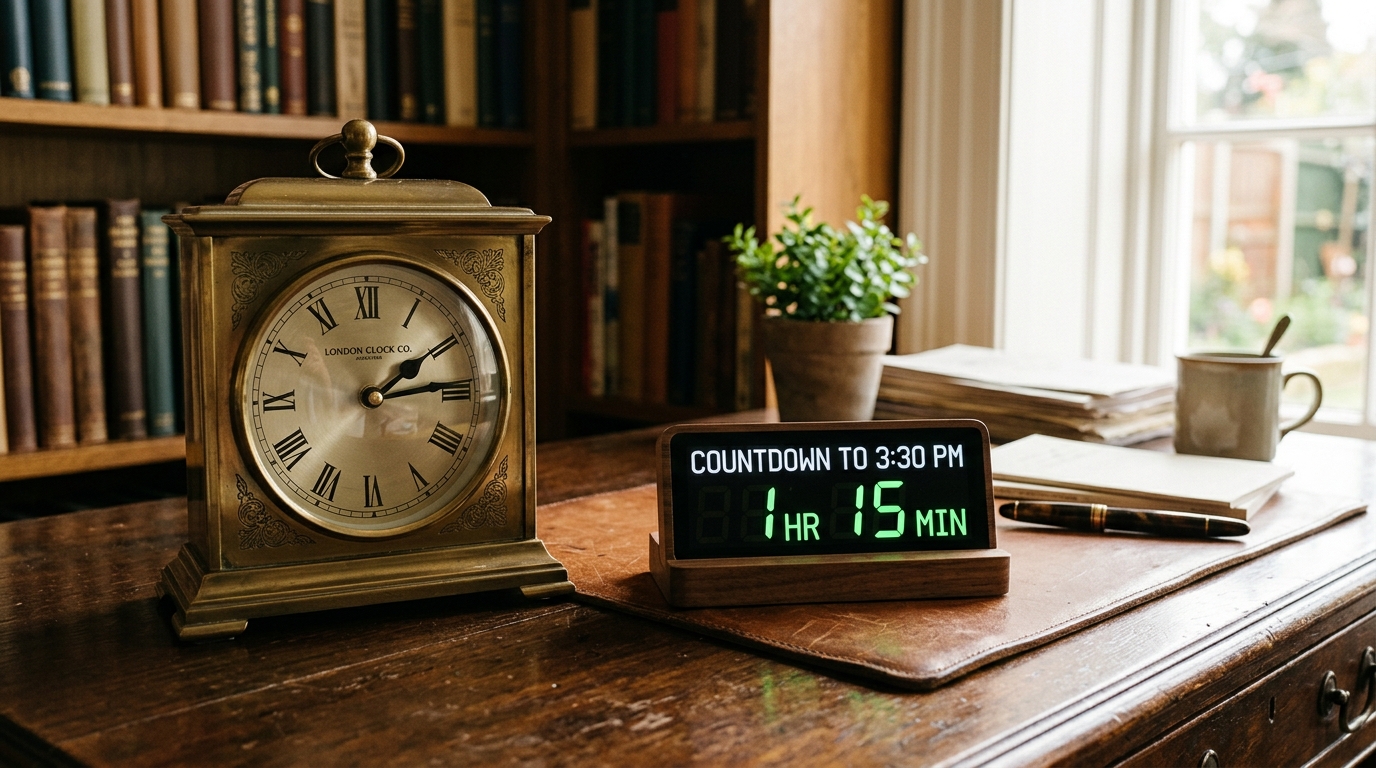 How Long Until 3:30 PM?
