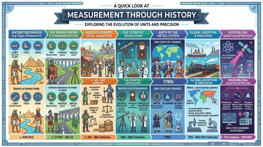 A Quick Look at Measurement Through History