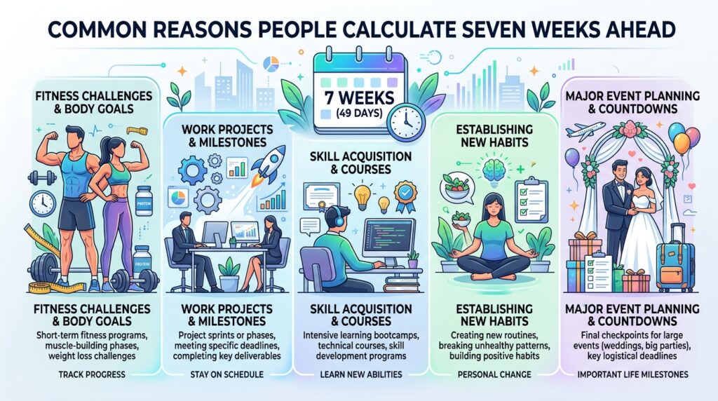Common Reasons People Calculate Seven Weeks Ahead