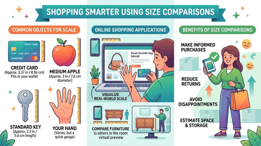 Shopping Smarter Using Size Comparisons