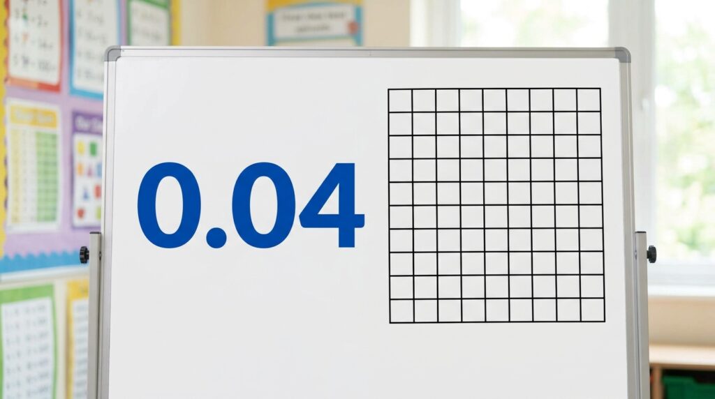 Teaching 0.04 as a Fraction to Children