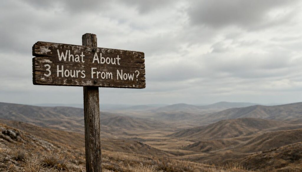 3 Hours From Now?